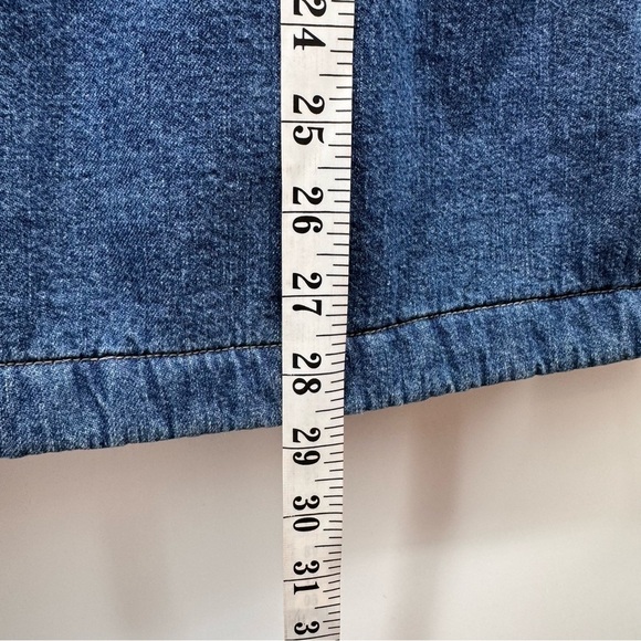 Woolrich Denim Sherpa Lined Button Up Jacket - Picture 7 of 7